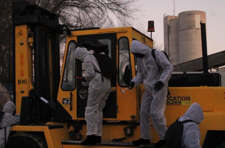 Altkirch (Haut-Rhin) : invasion-sabotage de l’usine Holcim