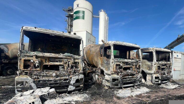 Berlin (Allemagne) : un géant du ciment perd ses camions à béton